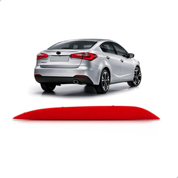 Lanterna Parachoque Cerato 2014 2015 2016 Traseira 1ª Linha Vermelho