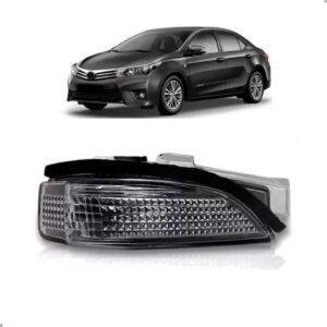 Lente Pisca Retrovisor Corolla 2014 A 2019 Externo Lado Direito