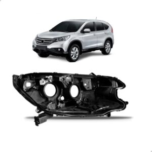 Carcaça Farol Com Regulador Crv 2012 2013 2014 2015 Lado Direito