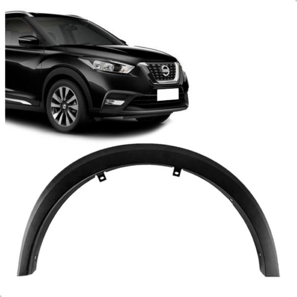 Alargador Vao Roda Dianteira Kicks 2017 2018 2019 2020 2021 Lado Direito