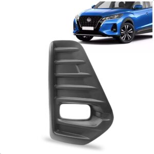 Moldura Milha Kicks 2022 A 2024 Parachoque Dianteiro C/ Furo Lado Direito