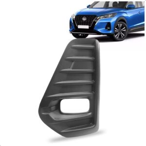 Moldura Milha Kicks 2022 A 2024 Parachoque Dianteiro C/ Furo Lado Esquerdo