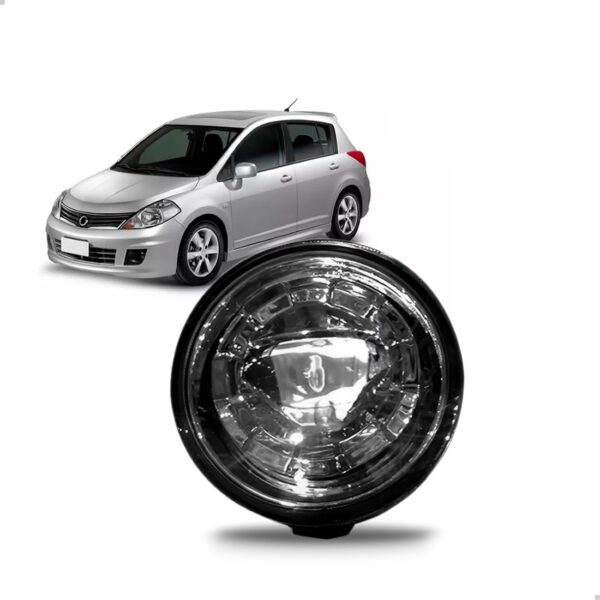 Farol Auxiliar Com Led Ld E Le Tiida 2007 09 10 11 12 2013