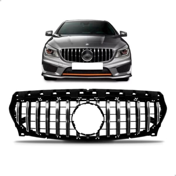 Grade Radiador Cla 200 180 2016 2017 18 A 2019 Gtr 1a Linha Preto