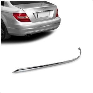 Friso Parachoque Traseiro Para Mercedes C180 Ano 2008 A 2011 Lado Esquerdo