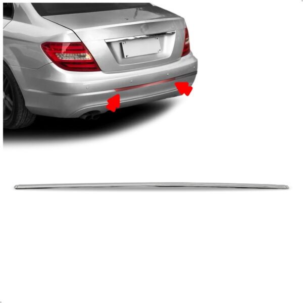 Friso Central C180 2008 2009 2010 2011 Parachoque Traseiro