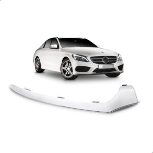 Friso Parachoque Dianteiro Cromado C200 2015 2016 2017 2018 Lado Direito