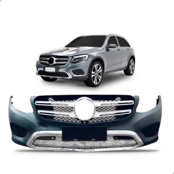 Parachoque Dianteiro Completo Glc 2016 2017 2018 1a Linha  Preto