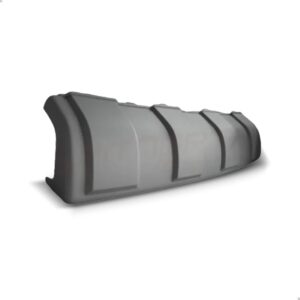 Spoiler Parachoque Dianteiro Pajero Tr4 2009 A 2015 Cinza