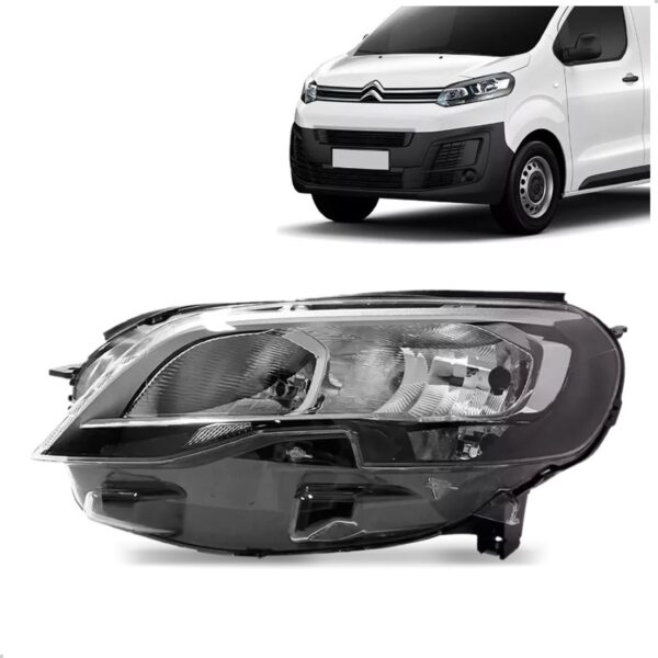 Farol Jumper Expert 2018 A 2024 Elétrico Com Motor 1ª Linha Esquerdo/motorista