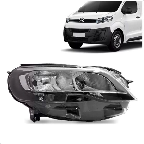 Farol Jumper Expert 2018 A 2024 Elétrico Com Motor 1ª Linha Direito/passageiro