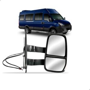 Retrovisor Eletrico Braço Longo Para Iveco Daily 08 Até 2020 Lado Direito