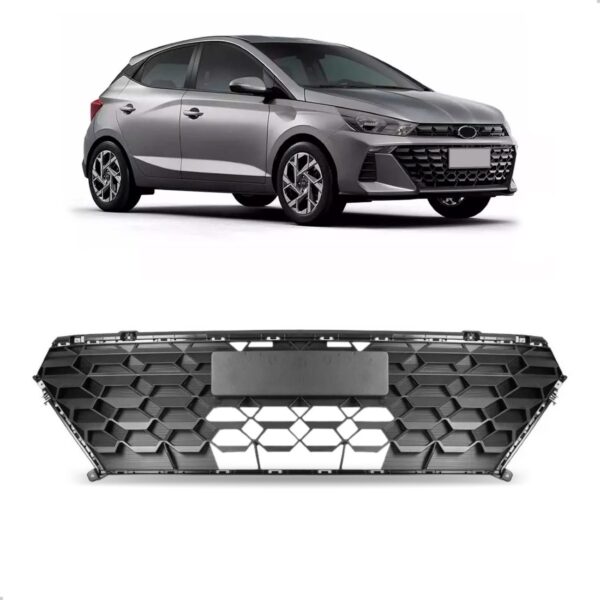 Grade Central Hb20 23 A 2026 P/choque Dianteiro Texturizado Plástico