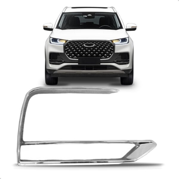 Moldura Grade Lateral Cromada Tiggo 8 Pro 2023 A 2024 Lado Direito