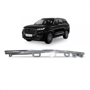 Moldura Parachoque Dianteiro Tiggo 8 Pro 2023 A 2024 Cromo Lado Direito