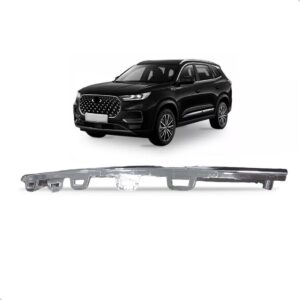 Moldura Parachoque Dianteiro Tiggo 8 Pro 2023 A 2024 Cromo Lado Esquerdo