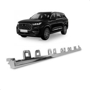 Moldura Parachoque Dianteiro Tiggo 8 Pro 2023 A 2024 Cromado Cromado