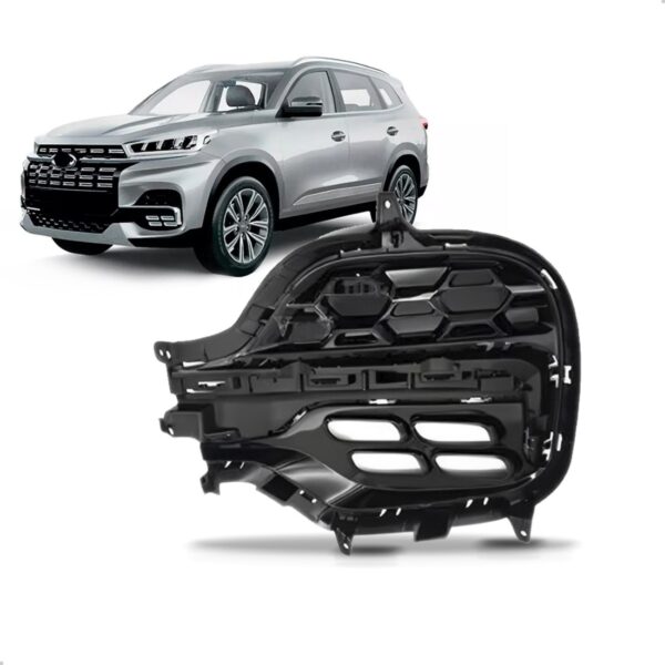 Tela Frontal Moldura Milha Lateral Para Tiggo 8 2021 A 2025 Lado Esquerdo