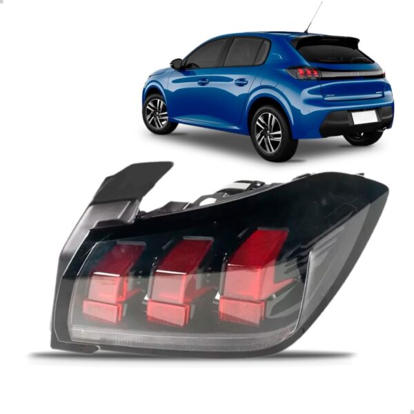 Lanterna Traseira Para Peugeot 208 2020 2021 2022 2023 2024