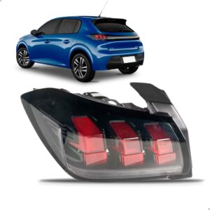 Lanterna Traseira Para Peugeot 208 2020 2021 2022 2023 2024