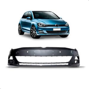 Envolvente Dianteiro Golf 2014 Até 2017 Com Furo Sensor Preto