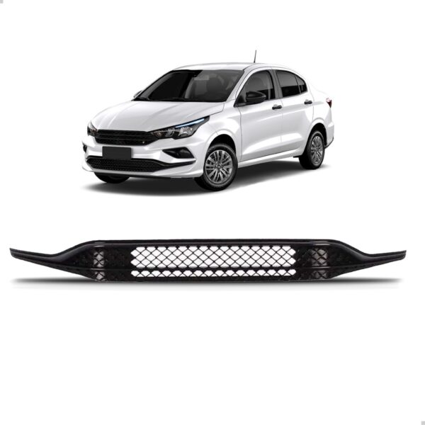 Tela Frontal Para Fiat Cronos 23 2024 2025 Central Completa Preto