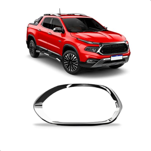 Friso Grade Lateral Toro 2016 A 2021 Parachoque Cromado Lado Direito