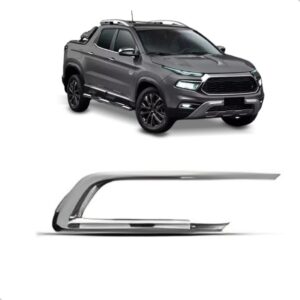 Friso Grade Lateral Toro 2022 A 2025 Parachoque Cromado Lado Direito