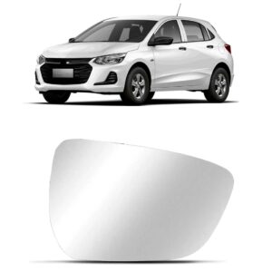 Lente Retrovisor Subconjunto Onix 2020 2022 2023 2024 Lado Direito
