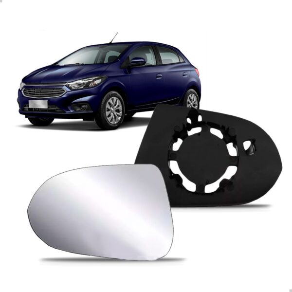 Lente Subconjunto Retrovisor Onix 2016 2017 2018 2019  Lado Esquerdo
