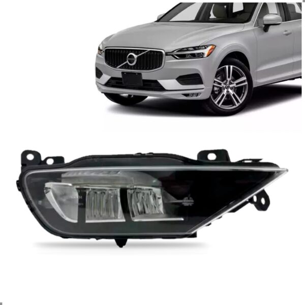 Farol Auxiliar Para Volvo Xc60 18 19 20 21 Com Led 1ª Linha Direito Passageiro