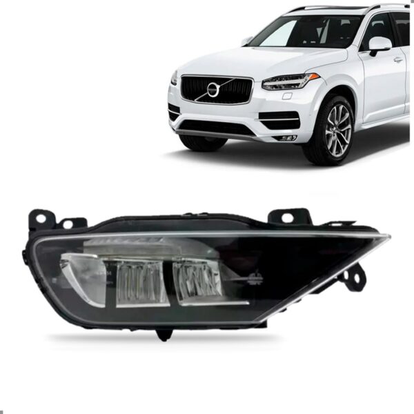 Farol Auxiliar Para Volvo Xc90 18 19 20 21 Com Led 1ª Linha - - Direito Passageiro
