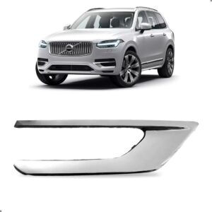 Moldura Grade Parachoque Para Volvo Xc90 2018 A 2022 Diant Lado Direito