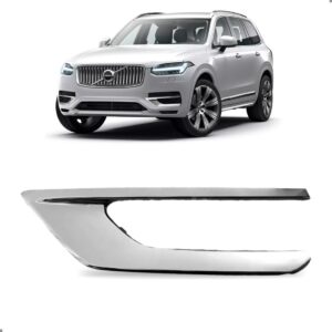 Moldura Grade Parachoque Para Volvo Xc90 2018 A 2022 Diant Lado Esquerdo