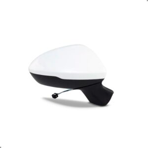 Retrovisor Externo Eletrico Cruze 2017 A 2024 Branco 3 Fios Lado Esquerdo