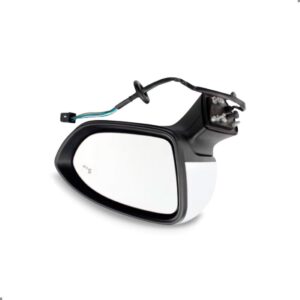 Retrovisor Externo Eletrico Cruze 2017 A 2024 Branco 3 Fios Lado Esquerdo