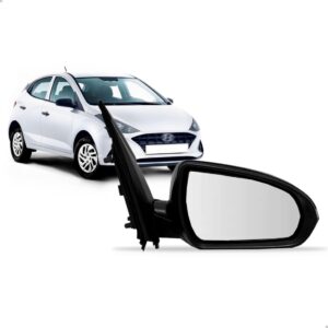 Retrovisor Externo Hb20 2020 2021 2022 2023 Eletrico 03 Fios Lado Direito