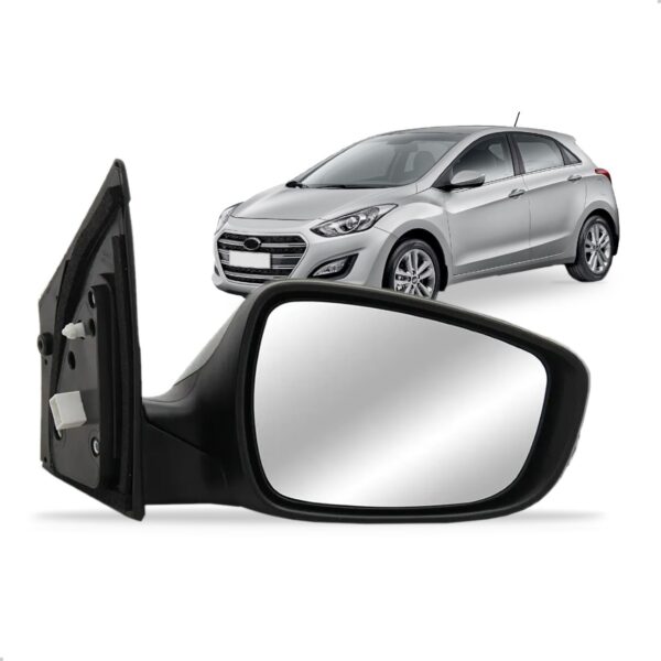 Retrovisor Para Hyundai I30 2013 Até 2016 Elétrico Lado Direito
