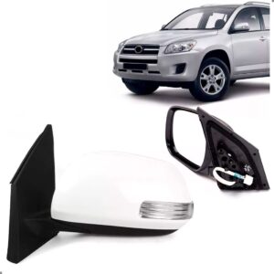 Retrovisor Rav4 09 A 12 Eletrico Com Sinaleira Com Aquecedor Lado Esquerdo