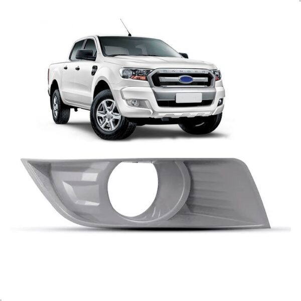 Grade Lateral Pchoque Dianteiro Ranger 2017 A 2019 C/furo Ld Cinza Direito