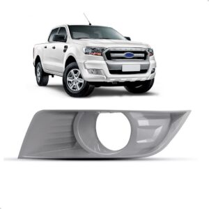 Grade Lateral Pchoque Dianteiro Ranger 2017 A 2019 C/furo Ld Cinza Esquerdo