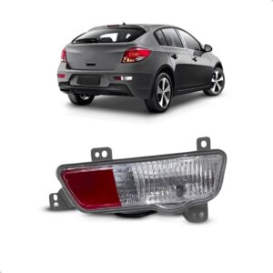 Refletor Cruze 2011 A 2016 Hatch Vermelho Cristal Lado Direito