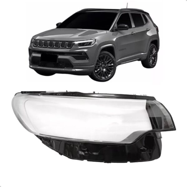 Lente Farol Para Jeep Compass 2022 2023 2024 2025 Lado Direito