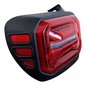 Lanterna Traseira Para Renegade 22 23 24 25 Com Led 1ª Linha Esquerdo/motorista Vermelho