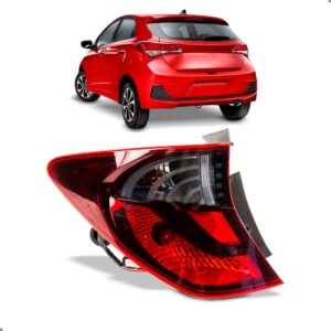 Lanterna Para Hb20 2020 2021 2022 Canto Fume Hatch 1ª Linha - Esquerdo/motorista