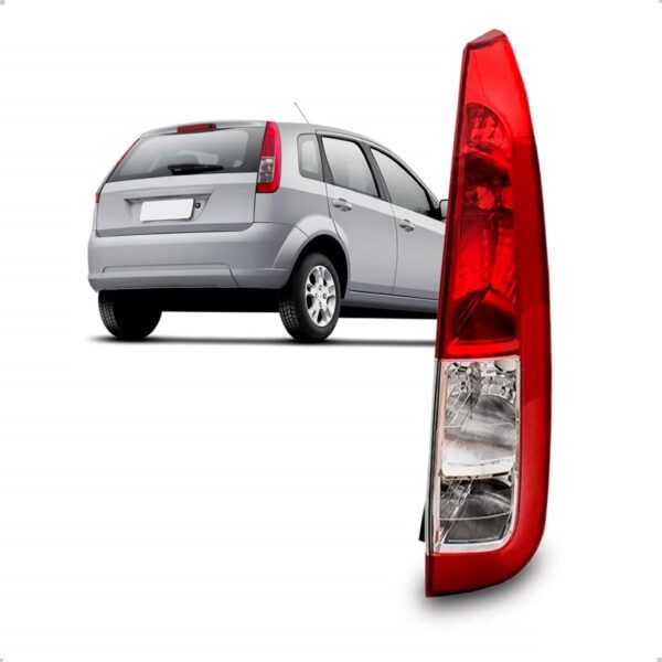 Lanterna Fiesta 08 09 10 2011 2012 2013 2014 Hatch 1ª Linha - Direito/passageiro - Bicolor