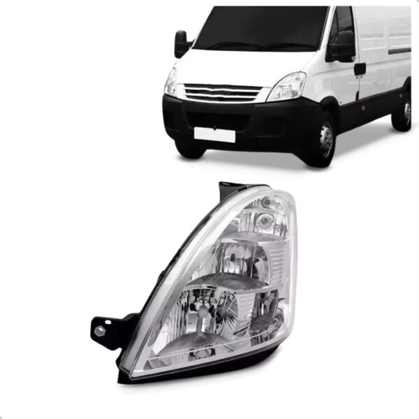 Farol Iveco Daily 08 09 10 11 12 A 16 17 18 19 2020 1ª Linha Esquerdo/motorista
