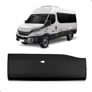 Friso Porta Correr Para Iveco 2020 A 2024 Com Furo Lanterna Lado Esquerdo