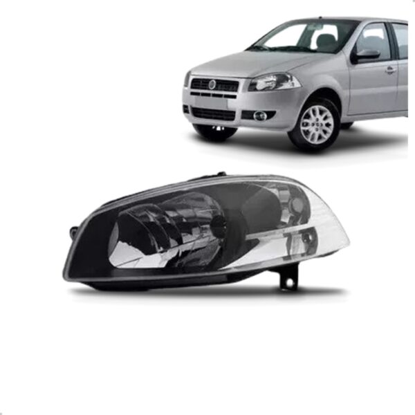 Farol Strada Working 2014 2015 2016 2017 2018 Máscara Negra Lado Esquerdo