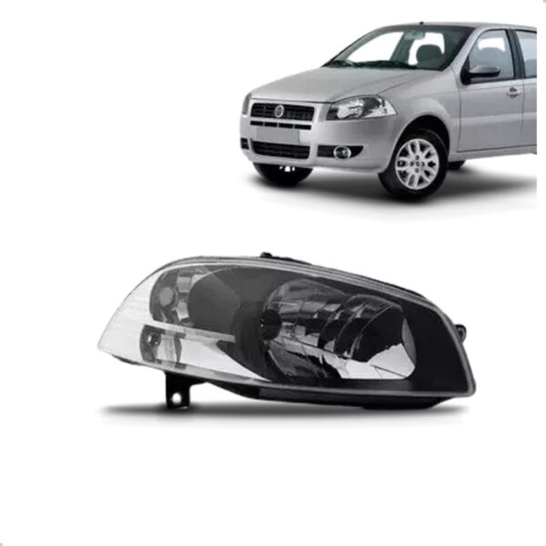 Farol Strada Working 2014 2015 2016 2017 2018 Máscara Negra Lado Direito